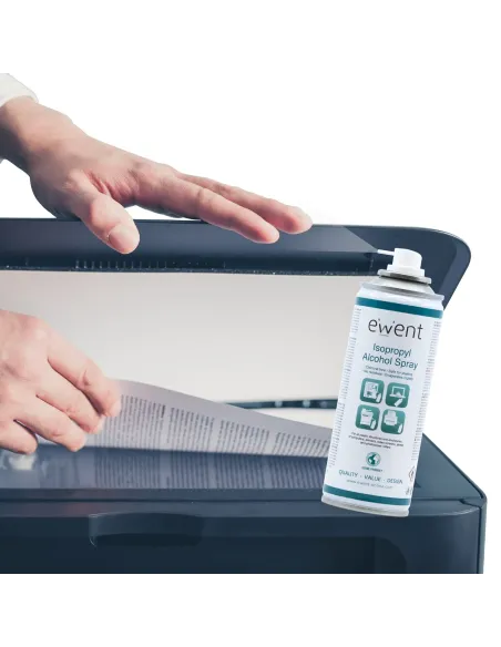 Ewent EW5613 kit de limpieza para computadora Impresora Espray para limpieza de equipos 200 ml