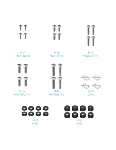 TooQ Partenón 2,54 m (100") Plata