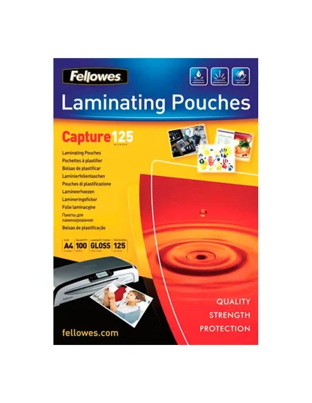 Fellowes Pack 100 Fundas Plastificar A4 Fellowes Pack 100 Fundas Plastificar A4