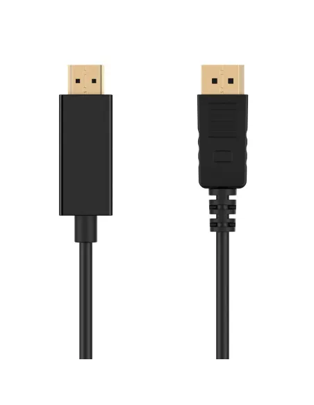 Ewent EC1431 adaptador de cable de vídeo 1,8 m DisplayPort HDMI tipo A (Estándar) Negro