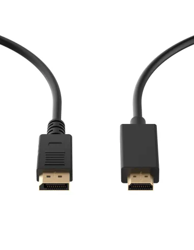 Ewent EC1431 adaptador de cable de vídeo 1,8 m DisplayPort HDMI tipo A (Estándar) Negro