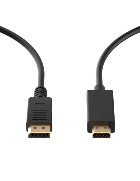 Ewent EC1431 adaptador de cable de vídeo 1,8 m DisplayPort HDMI tipo A (Estándar) Negro