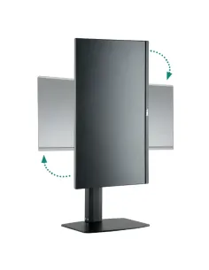 Ewent EW1537 soporte para monitor 81,3 cm (32") Escritorio Negro 2