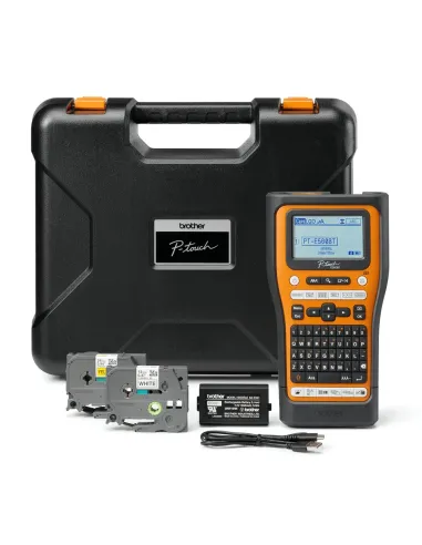 Brother PTE560BTVPQL1 impresora de etiquetas Transferencia térmica 180 x 180 DPI 20 mm s Inalámbrico y alámbrico HSE TZe