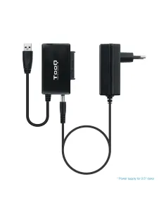 TooQ TQHDA-01A base de conexión para disco duro USB 3.2 Gen 1 (3.1 Gen 1) Type-A Negro 2