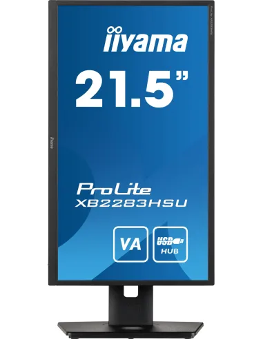 iiyama ProLite XB2283HSU-B1 pantalla para PC 54,6 cm (21.5") 1920 x 1080 Pixeles Full HD LED Negro