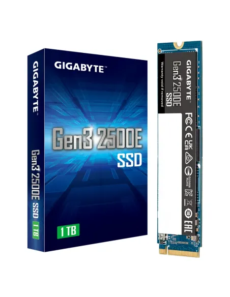 GIGABYTE Gen3 2500E SSD 1TB M.2 PCI Express 3.0 NVMe 3D NAND