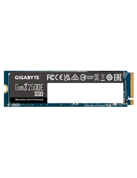 GIGABYTE Gen3 2500E SSD 1TB M.2 PCI Express 3.0 NVMe 3D NAND