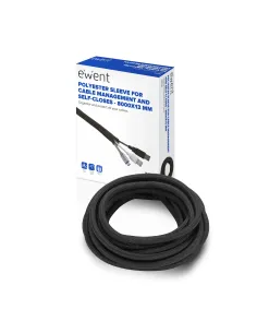 Ewent EW1561 organizador de cables Universal Pasacables Negro 1 pieza(s)