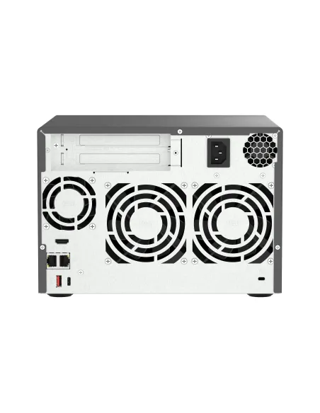 QNAP TVS-H674 NAS Torre Intel® Core™ i5 i5-12400 32 GB DDR4 0 TB QuTS hero Negro