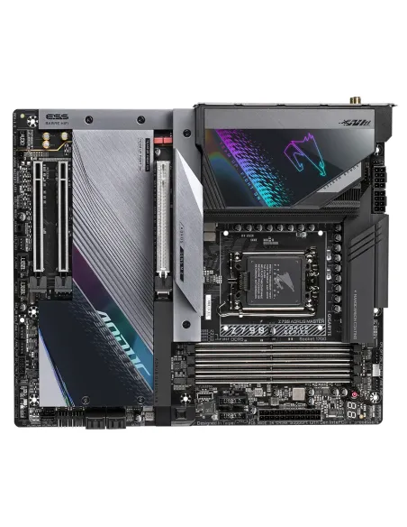 GIGABYTE Z790 AORUS MASTER Placa base - Soporta CPUs Intel Core de 13ª generación, VRM digital de 20+1+2 fases, hasta 8000MHz