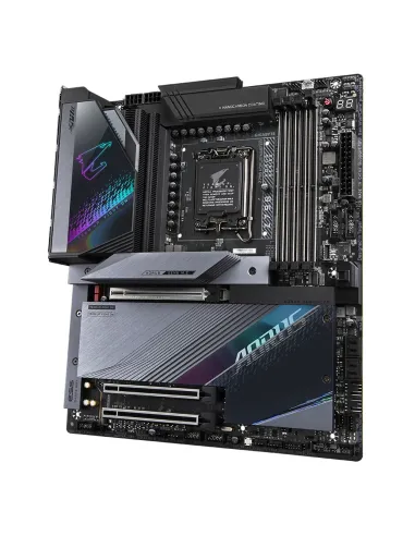 GIGABYTE Z790 AORUS MASTER Placa base - Soporta CPUs Intel Core de 13ª generación, VRM digital de 20+1+2 fases, hasta 8000MHz
