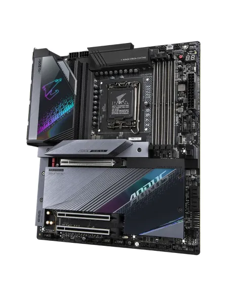 GIGABYTE Z790 AORUS MASTER Placa base - Soporta CPUs Intel Core de 13ª generación, VRM digital de 20+1+2 fases, hasta 8000MHz
