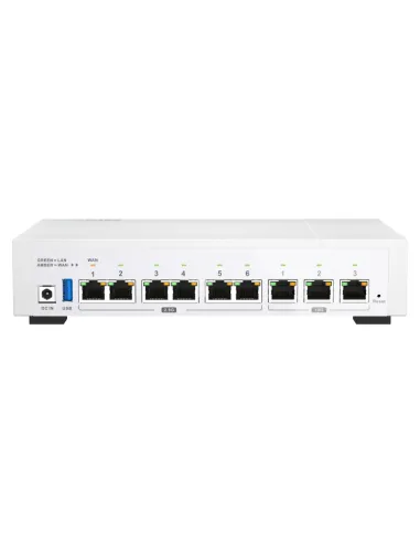 QNAP QHora-322 router 2.5 Gigabit Ethernet, 10 Gigabit Ethernet Blanco