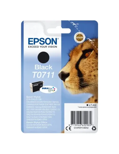 Epson Cheetah Cartucho T0711 negro