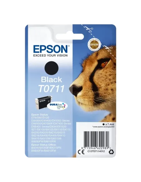 Epson Cheetah Cartucho T0711 negro