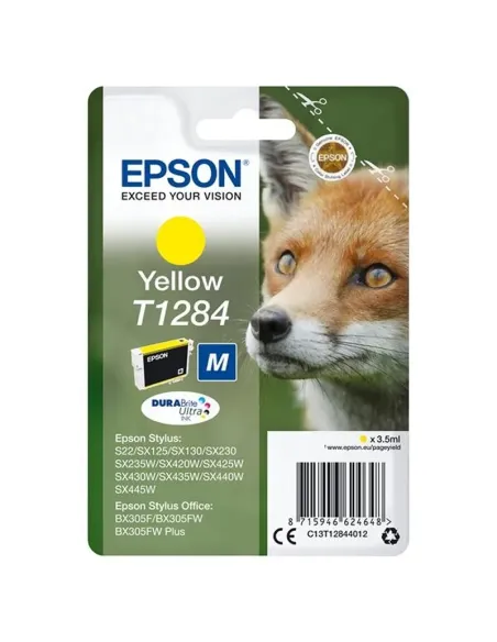 Epson Fox Cartucho T1284 amarillo Epson Fox Cartucho T1284 amarillo