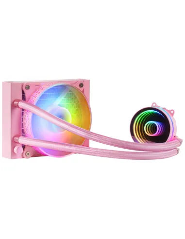 Mars Gaming ML-ONE120, Refrigeración Líquida CPU, TDP 200 W, Espejo Infinito, Ventilador FRGB Silencioso, Multisocket