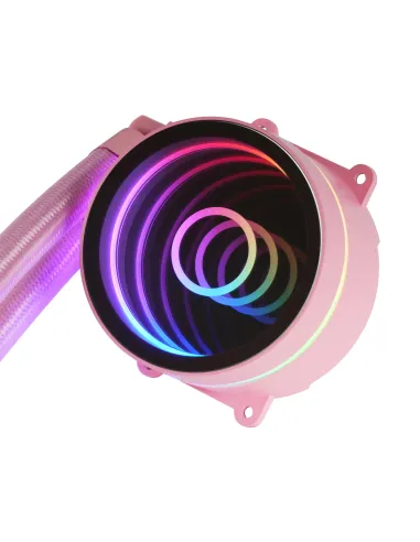 Mars Gaming ML-ONE120, Refrigeración Líquida CPU, TDP 200 W, Espejo Infinito, Ventilador FRGB Silencioso, Multisocket