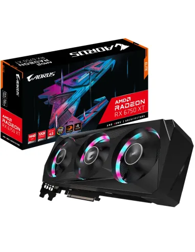 GIGABYTE AORUS Radeon RX 6750 XT ELITE 12G AMD 12 GB GDDR6