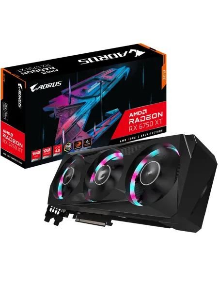 GIGABYTE AORUS Radeon RX 6750 XT ELITE 12G AMD 12 GB GDDR6