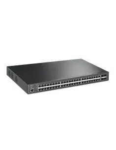 TP-Link JetStream TL-SG3452XP switch Gestionado L2+ Gigabit Ethernet (10 100 1000) Energía sobre Ethernet (PoE) 1U Negro