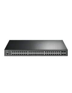 TP-Link JetStream TL-SG3452XP switch Gestionado L2+ Gigabit Ethernet (10 100 1000) Energía sobre Ethernet (PoE) 1U Negro 2
