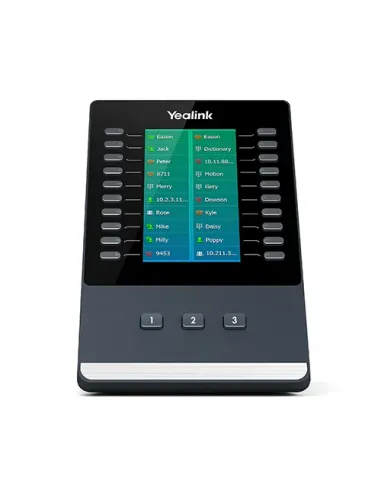 Yealink EXP50 IP módulo adicional (add-on) Negro, Gris 23 botones
