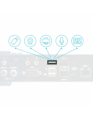 ATEN Receptor KVM sobre IP DisplayPort 5K KX9970R Nuevo