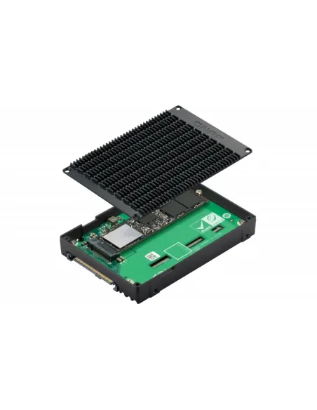 QNAP QDA-UMP4 caja para disco duro externo Caja externa para unidad de estado sólido (SSD) Negro 2.5"