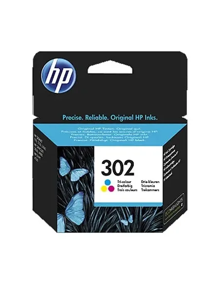 HP Cartucho de tinta original HP 302 tricolor