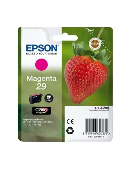 Epson Strawberry Singlepack Magenta 29 Claria Home Ink