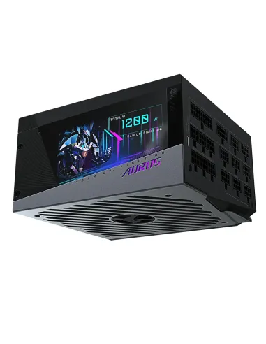 GIGABYTE AORUS P1200W unidad de fuente de alimentación 1200 W 20+4 pin ATX ATX Negro