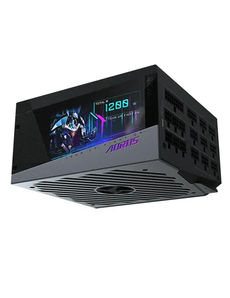 GIGABYTE AORUS P1200W unidad de fuente de alimentación 1200 W 20+4 pin ATX ATX Negro