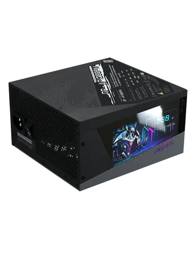 GIGABYTE AORUS P1200W unidad de fuente de alimentación 1200 W 20+4 pin ATX ATX Negro