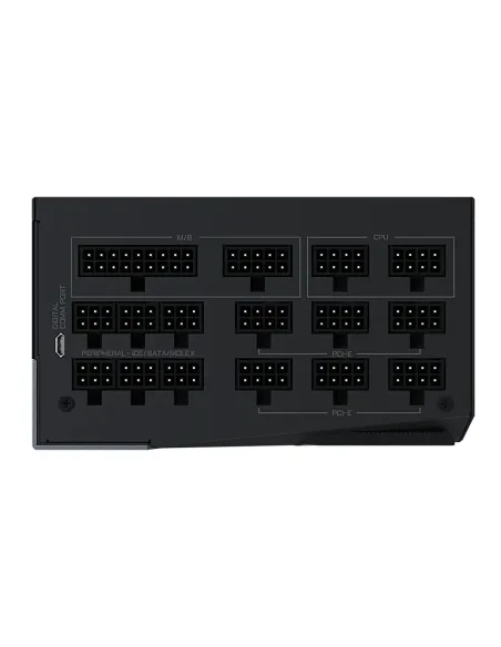 GIGABYTE AORUS P1200W unidad de fuente de alimentación 1200 W 20+4 pin ATX ATX Negro