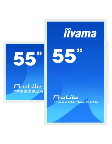 iiyama ProLite TF5539UHSC-W1AG pantalla para PC 139,7 cm (55") 3840 x 2160 Pixeles 4K Ultra HD LED Pantalla táctil