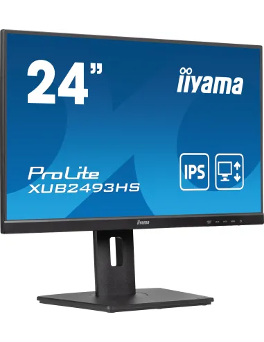 iiyama ProLite XUB2493HS-B6 pantalla para PC 60,5 cm (23.8") 1920 x 1080 Pixeles Full HD LED Negro