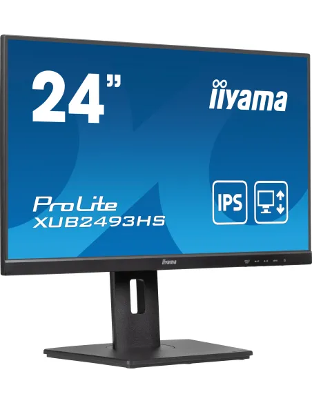 iiyama ProLite XUB2493HS-B6 pantalla para PC 60,5 cm (23.8") 1920 x 1080 Pixeles Full HD LED Negro iiyama ProLite XUB2493HS-B6 pantalla para PC 60,5 cm (23.8") 1920 x 1080 Pixeles Full HD LED Negro