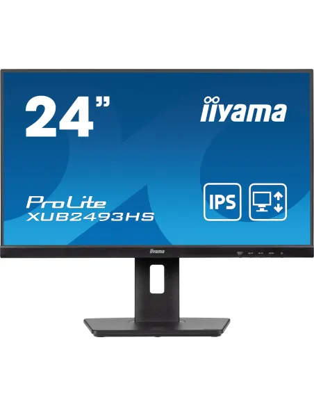 iiyama ProLite XUB2493HS-B6 pantalla para PC 60,5 cm (23.8") 1920 x 1080 Pixeles Full HD LED Negro iiyama ProLite XUB2493HS-B6 pantalla para PC 60,5 cm (23.8") 1920 x 1080 Pixeles Full HD LED Negro