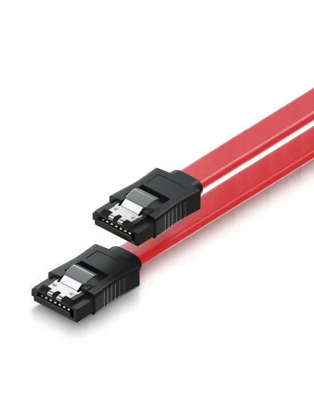 Ewent EC1512 cable de SATA 0,7 m SATA 7-pin Negro, Rojo