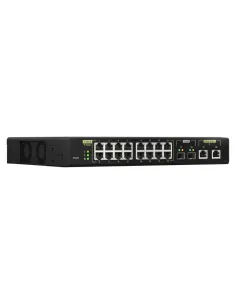 QNAP QSW-M2116P-2T2S switch Gestionado L2 2.5G Ethernet Energía sobre Ethernet (PoE) Negro 2