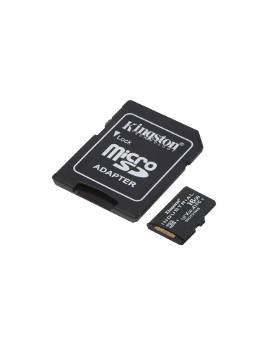 Kingston Technology Industrial 16 GB MicroSDHC UHS-I Clase 10