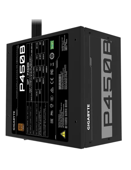 GIGABYTE P450B unidad de fuente de alimentación 450 W 20+4 pin ATX ATX Negro