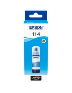 Epson 114 EcoTank Cyan ink bottle
