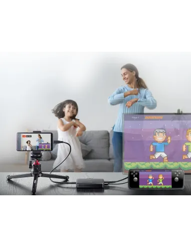 ATEN CAMLIVE™+ UC3021 (captura de vídeo UVC de HDMI a USB-C con power pass-thourgh PD3.0)