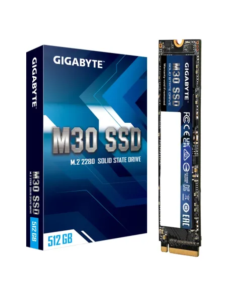 GIGABYTE M30 512 GB M.2 PCI Express 3.0 NVMe 3D TLC NAND
