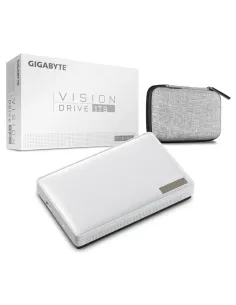 GIGABYTE Vision Drive 1TB USB Tipo C 3.2 Gen 2 (3.1 Gen 2) Negro, Blanco