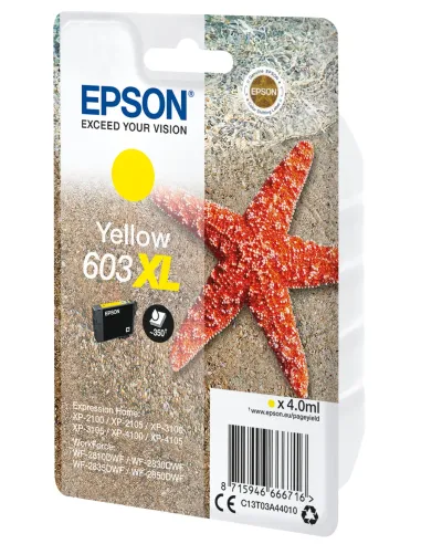 Epson Singlepack Yellow 603XL Ink
