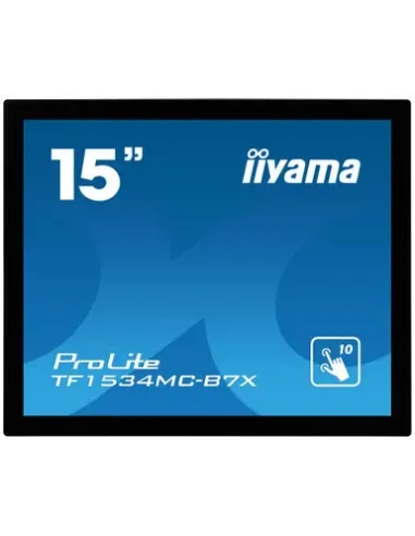 iiyama TF1534MC-B7X monitor POS 38,1 cm (15") 1024 x 768 Pixeles XGA Pantalla táctil